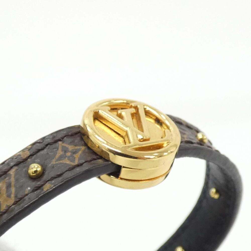 LOUIS VUITTON Black Monogram Charm Bracelet - Picture 3 of 5